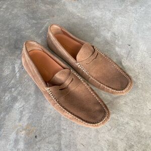 Stylish Brown Suede Loafers